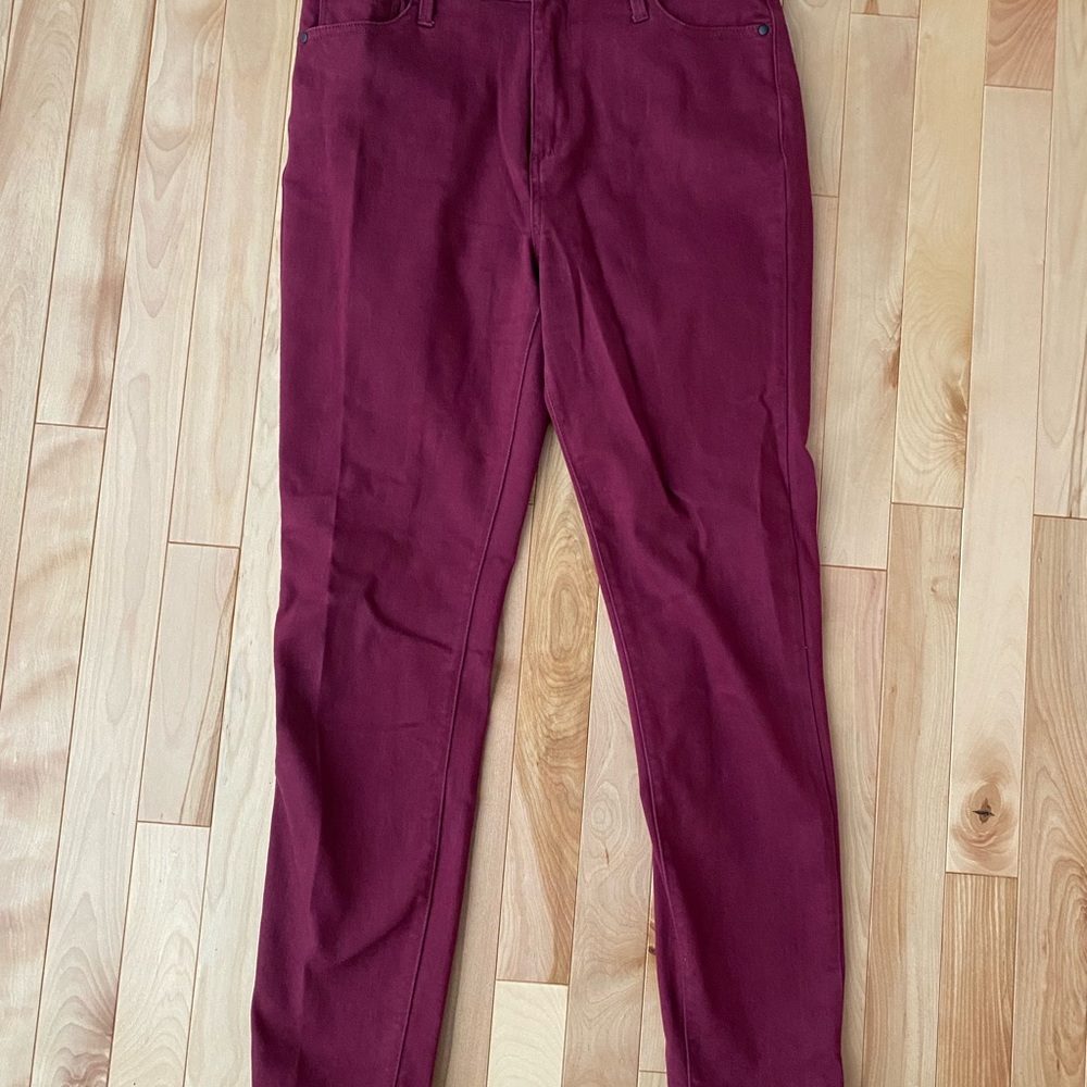United Colors Of Benetton Women's Burgundy Chinos